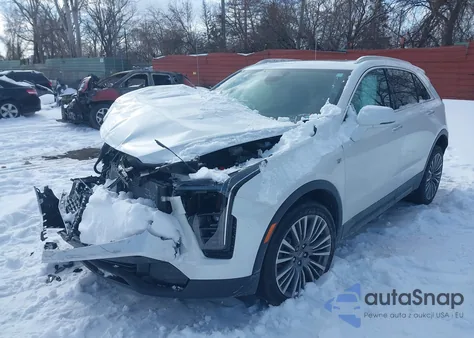 2024 Cadillac Xt4 Awd Premium Luxury z USA, uszkodzony, nr VIN 1GYFZDR49RF100387